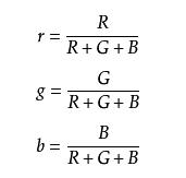 色度坐標(biāo)與三刺激值的計算公式